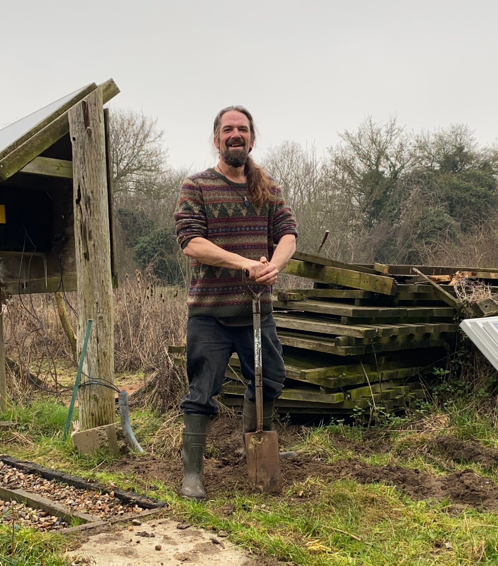 Ben, the owner of Green Heart Farm